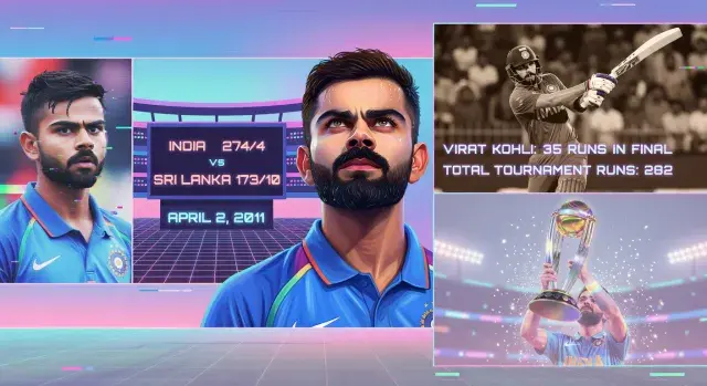 Virat Kohlijev Svetski kup 2011: Uspon mlade zvezde